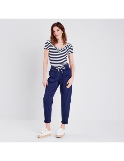 Pantalon flou à coulisse