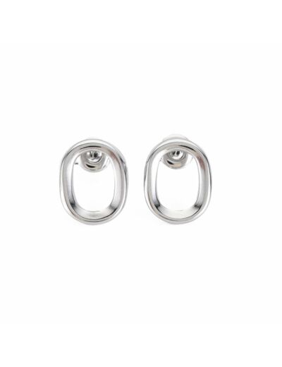 Clou d'oreille ovale 15x12mm, pin: 0.7 mm