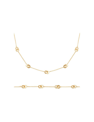 Collier en plaqué or