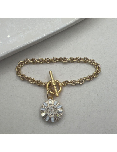 Bracelet upcyclé CHANEL