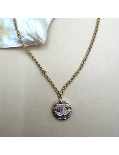 Collier upcyclé CHANEL