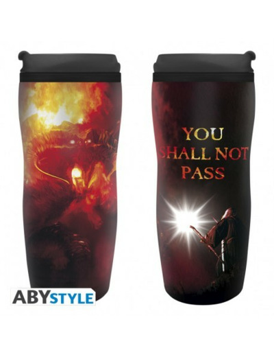 LORD OF THE RINGS - Mug de voyage "Vous ne passerez pas"