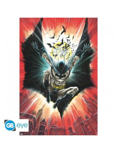 DC COMICS - Poster Maxi 91,5x61 - Batman Warner 100th