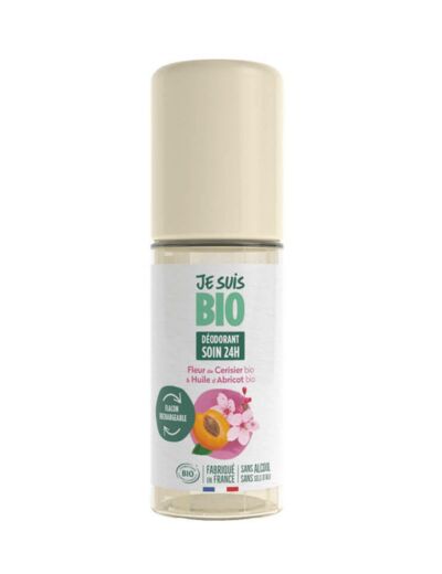 Déodorant stick - Fleur de cerisier bio & huile d'abricot bio