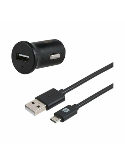 Support universel grille d'aération + chargeur AC 2,4A + câble micro USB