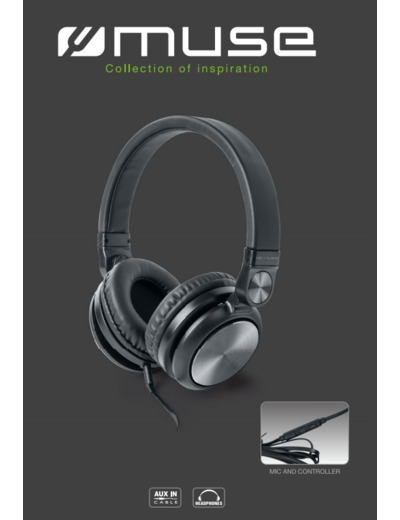 Casque audio filaire ref 1018mrw