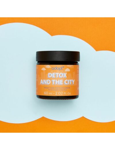 Detox and the city - Masque visage intense anti-pollution