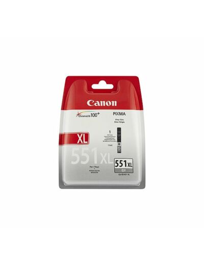 Canon CLI-551XL GY w/sec cartouche d'encre 1 pièce(s) Original Rendement élevé Gris