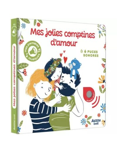 Mes Jolies Comptines D'Amour -  AU09412  - Auzou