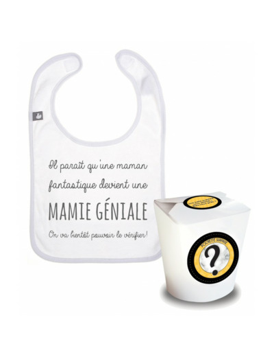 Pochette surprise Annonce "une Mamie géniale" - PASU02 - BB & CO