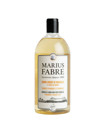 SAVON DE MARSEILLE LIQUIDE PARFUME MARIUS FABRE 1L