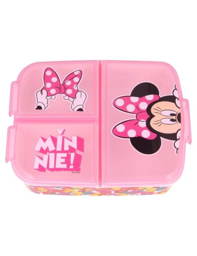 Boîte à sandwich multi compartiment Minnie