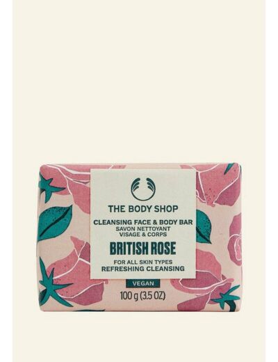 Savon visage et corps British Rose