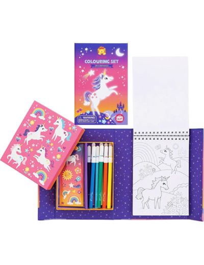 Coffret de Coloriage la Licorne magique - TT6-0237 - Tiger Tribe