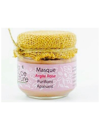 Masque argile rose