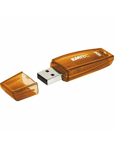 Clé usb emtec 2.0 c410 128 go orange