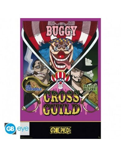 ONE PIECE - Poster Maxi 91,5x61 - Cross Guild