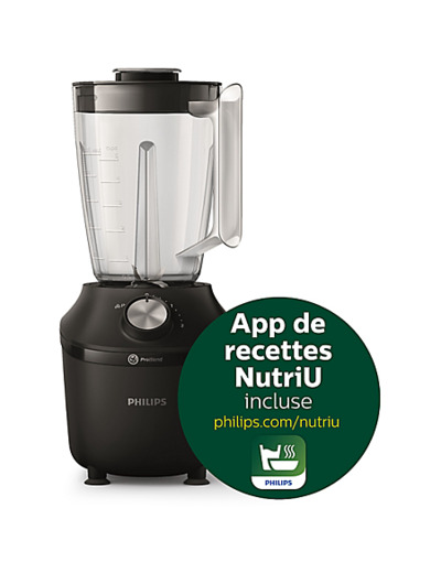 Blender 3000 series 600w noir - philips hr2191/01