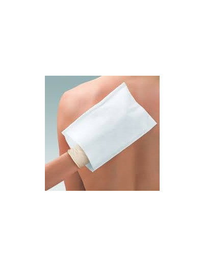 GANTS DE TOILETTE MOLLETONNES BLANC 75G ID CARE SACHET DE 50