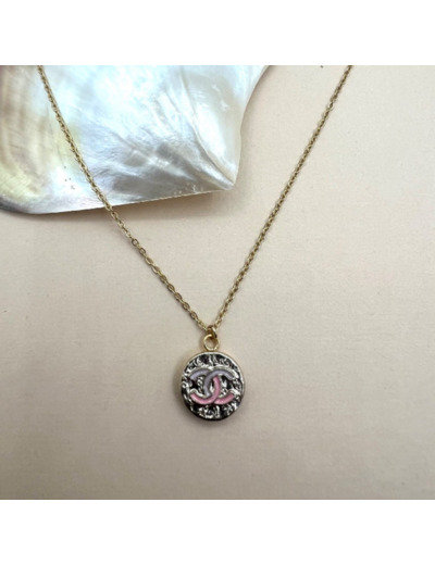 Collier upcyclé CHANEL