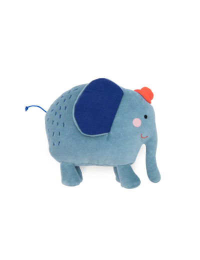 Doudou Hochet Eléphant Les Toupitis  - Moulin Roty - 679026