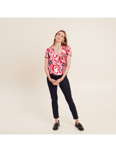 Blouse manches courtes