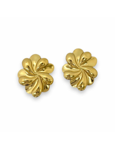 Boucles d'oreilles ROSACES D'OR