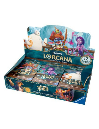 Lorcana - Boite de 24 Boosters La Mer Azurite