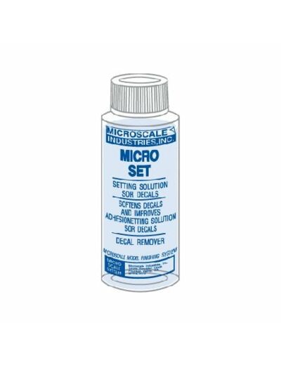 Micro Set Solution - 1 oz. bottle (Decal Setting Solution/Remover)