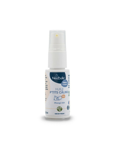 HUILE DE MASSAGE BEBE P'TITS CALINS NEOBULLE FLACON DE 20ML