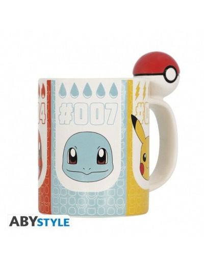 POKEMON - Mug 3D anse - Pokéball