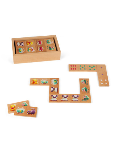 Dominos en bois Premiers mots   - Janod - J02704