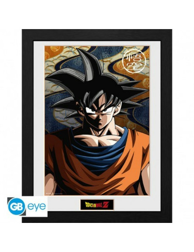 DRAGON BALL - Tirage encadré DBZ/"Goku"