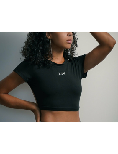 BLACK CropTop PAV