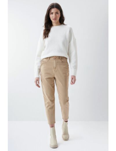 Pantalon Baggy beige