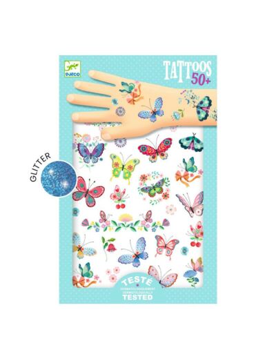 Tatouages Papillons de rêve - DJ09249 - DJECO