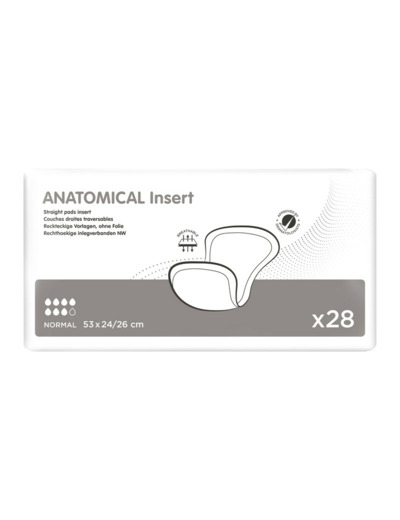 CHANGE ANATOMIQUE INTRAVERSABLE PE NORMAL SACHET 28