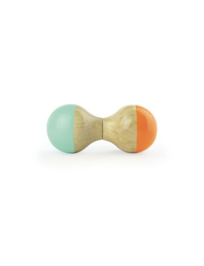 Hochet Maracas Menthe et Orange - 8008G