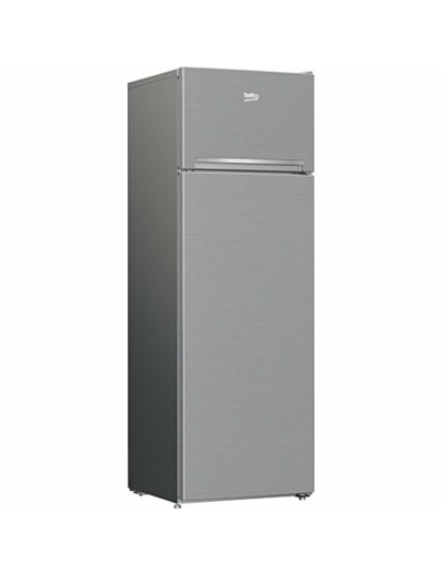 Réfrigérateur-congélateur beko rdsa280k40sn 250l acier inoxydable