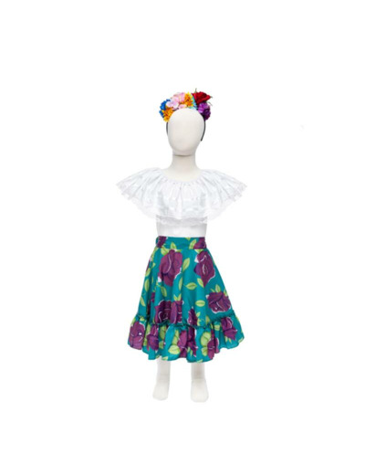 Frida L'Artiste, Chemise, Jupe et Coiffe, 5 - 6 ans - 64185 - Great Pretenders