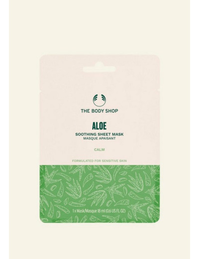 Masque tissu apaisant Aloe Vera