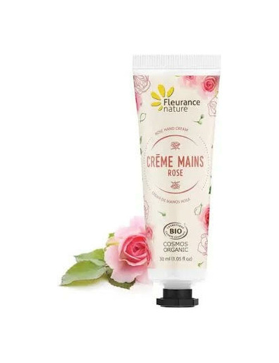 Crème main rose