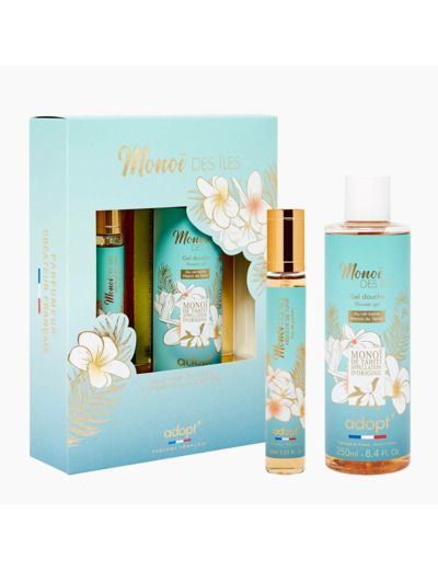 Monoï des iles - COFFRET 30ML + GEL DOUCHE 250 ML