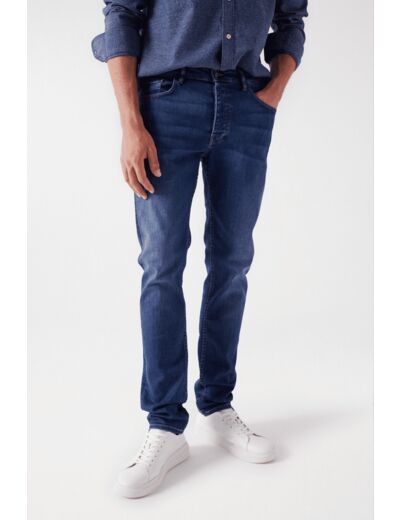 Pantalon Denim Regular Fit S-Repel