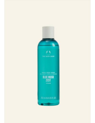 Gel douche corps & cheveux Blue Musk Zest