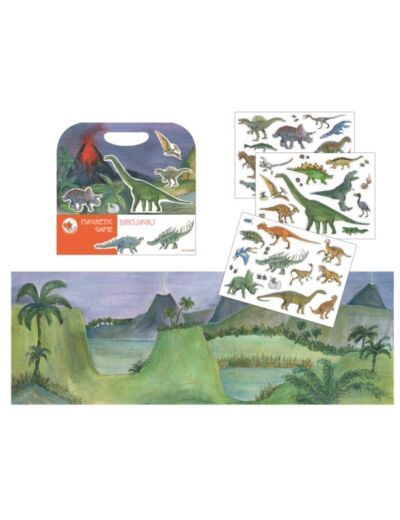 Jeu Magnetique Dinosaures - Egmont Toys - 630665