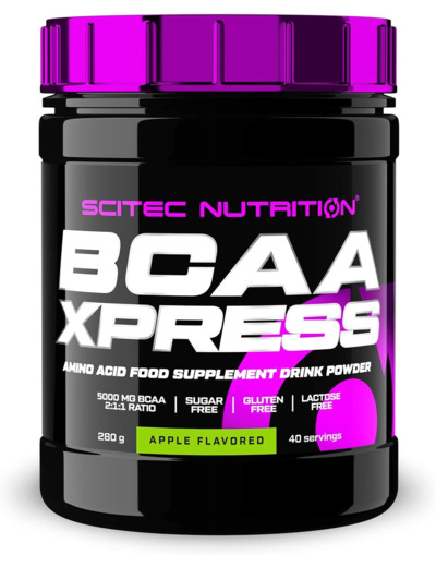 BCAA XPRESS, sans sucre, gluten et lactose, 5g de BCAA