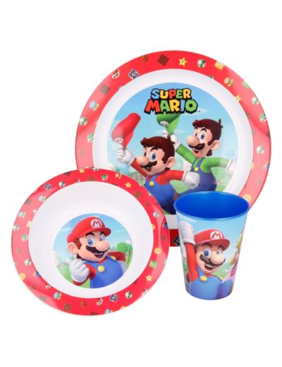 Set 3pcs Super Mario