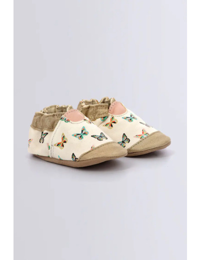 Chaussons Cuir Crazy Butterfly - Robeez