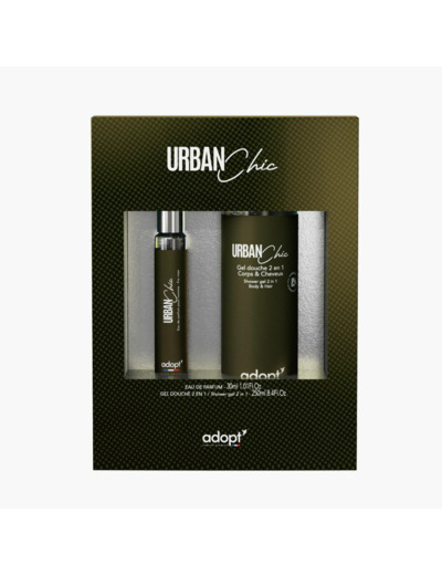 Urban Chic - Coffret eau de parfum 30 ml + gel douche 250 ml